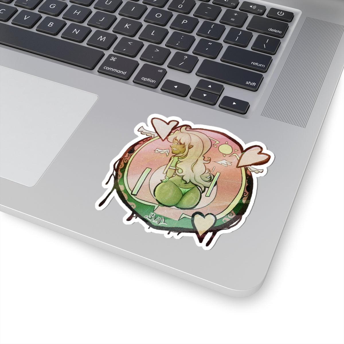 Ebony Babe Reverse Cowgirl Ass Grind - Thicc Cheeks - NSFW Adult Anime Sticker