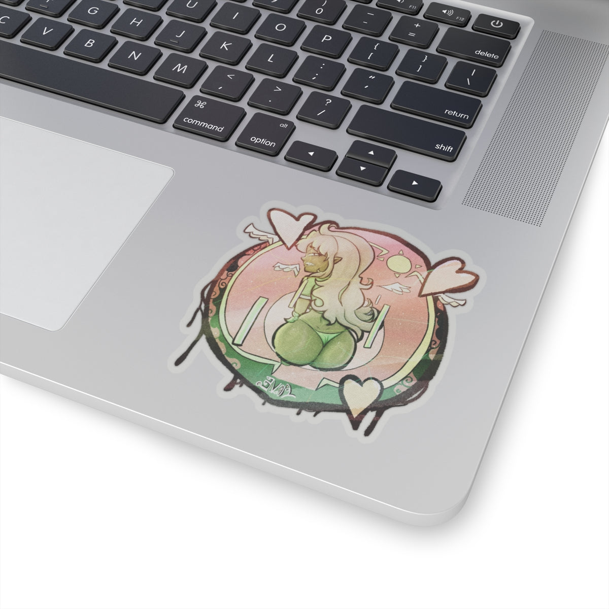 Ebony Babe Reverse Cowgirl Ass Grind - Thicc Cheeks - NSFW Adult Anime Sticker