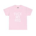 "Fuck My Ass" Pink Tee Begs for Deep Anal Pounding - NSFW Adult Anime T-Shirt