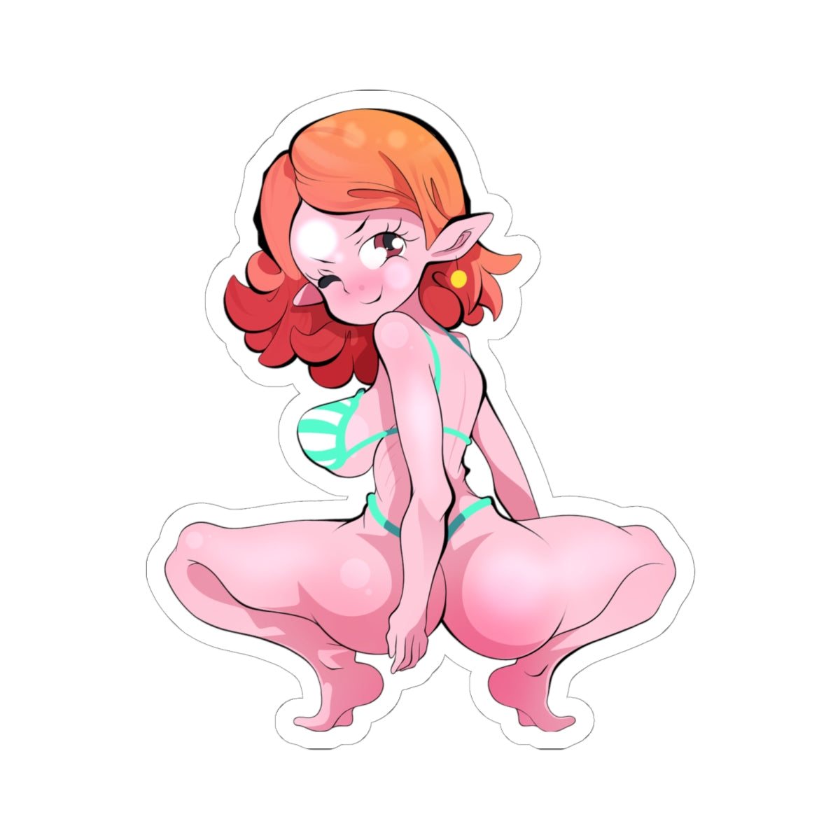 (Anaconda Meme) Anime Booty Sticker-Chronoa