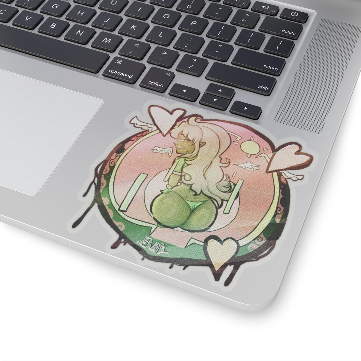 Ebony Babe Reverse Cowgirl Ass Grind - Thicc Cheeks - NSFW Adult Anime Sticker