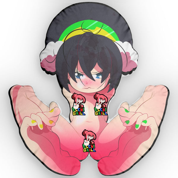 Toph Beifong Hump Pillow Dakimakura – Spread Pussy & Foot Tease - Custom Shape NSFW Pillow